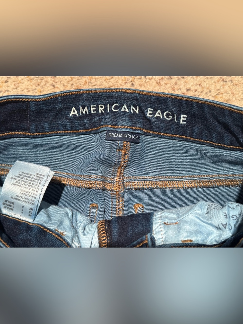 American Eagle Outfitters | Super High Rise denim Jegging | Size 0 - Picture 3 of 6